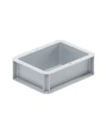 Plastboks Basicline 200x150x70 mm - Grå