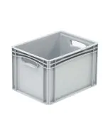 Plastboks Basicline 400x300x270 mm - Grå