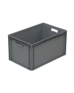 Plastboks Basicline Eco 600x400x320 mm - Mørk grå