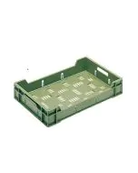 Plastboks Frukt & Grønt 600x400x120 mm perf. - grønn