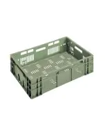 Plastboks Frukt & Grønt 600x400x170 mm perf. - grønn
