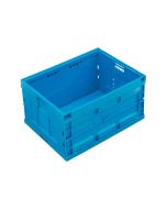 Sammenleggbar boks B - 172L-800x600x445/130 mm - blå