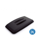 Lokk til Plastbeholder 60L 501x272x57,5 mm sort-ECO