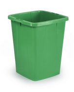 Plastbeholder 90L 520x490x610 mm - grønn