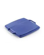 Lokk til Plastbeholder 90L 385x395 mm - blå