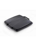Lokk til Plastbeholder 90L 385x395 mm - sort