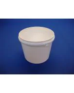 Plastbøtte 677 - 800 ml - Hvit