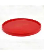 Plastlokk 2442 - Ø295 mm - rød