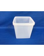 Plastbøtte 5548-5000 ml - Fryserkvalitet - Naturlig