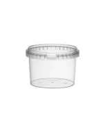 Plastbøtte TP118 - 565ml - Gjennomsiktig - Ø118mm