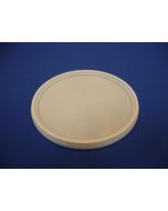 Plastlokk DZE3-3800 - Ø200 mm - Hvit