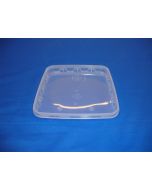 Plastlokk DQE35-5000 - 198x198 mm - Klar