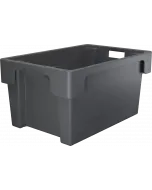 Plastboks stabelbar 600x400x300 mm - Grå