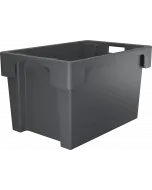 Plastboks stabelbar 600x400x350 mm - Grå