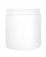 Plastboks 750 ml HDPE - Ø100 mm - Hvit