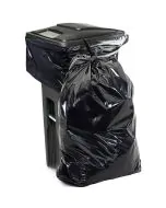 Avfallspose - for 140L - 920x1445 mm - 40 MY - Sort