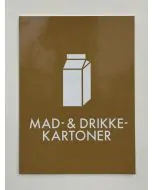 Piktogram - Mat- og drikkekartonger