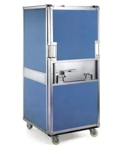 Termosskap 820 L på hjul - 985x735x1840 mm - blå