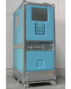 Termoskap 1010 L på fot - 1200x800x1930 mm - blå