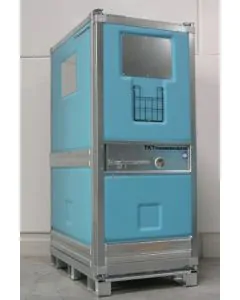 Termoskap 1170 L på fot - 1200x800x2150 mm - blå