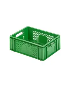 Plastboks R - perf. 400x300x142 mm - grønn