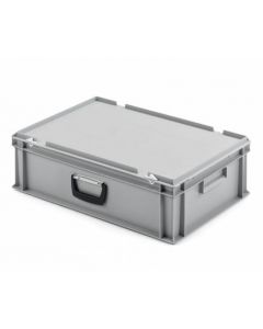 Koffert UNISTA 600x400x190mm (inkl. lokk) - grå