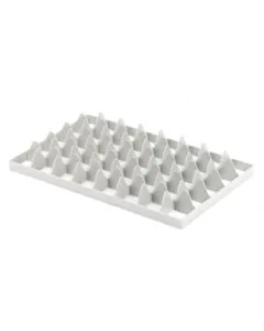 Glassinnsats 5x8 rom - Underdel - grå