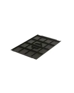 Lokk til KLT ESD - løs - 400x300 mm - sort