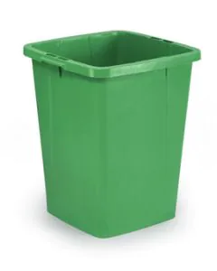 Plastbeholder 90L 520x490x610 mm - grønn