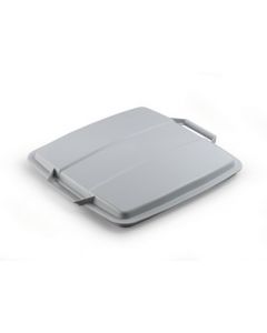 Lokk til Plastbeholder 90L 385x395 mm - grå