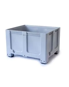 Kar lukket Europlast CTR m/4 fot - grå