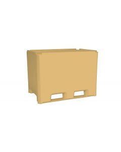 Isolert kar 565 L - kremfarget - PUR