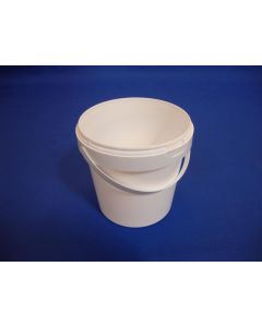 Plastbøtte 5131 - 1180 ml - Hvit