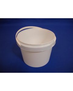 Plastbøtte 8020 - 2100 ml - Hvit