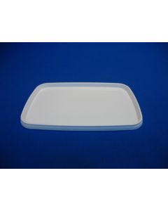 Plastlokk 2530 - Hvit - 192x129 mm