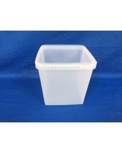 Plastbøtte 5548-5000 ml - Fryserkvalitet - Naturlig