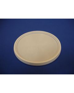 Plastlokk DZE3-3800 - Ø200 mm - Hvit