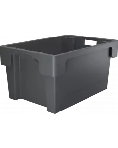 Plastboks stabelbar 600x400x300 mm - Grå