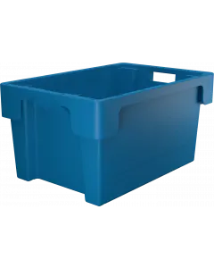 Plastboks stabelbar 600x400x300 mm - Blå