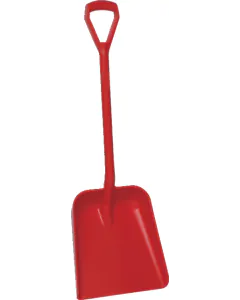 Plast spade - 1035 mm - Rød