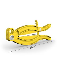 Griper 245 mm w. låseknapp - gul