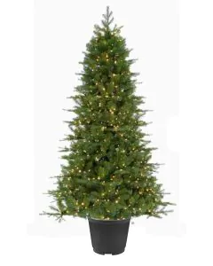 Juletrefot 10 liter - grå - Ø310 mm