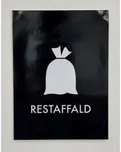 Piktogram - Restavfall