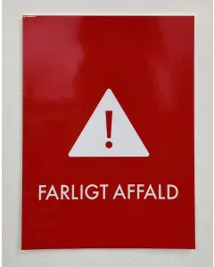 Piktogram - Farlig avfall