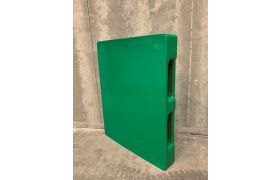 Plastpall Craemer TC3 m/3 løpere - m/kanter - Grønn