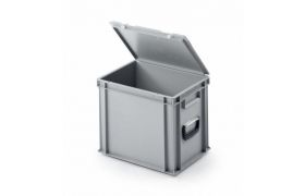 Koffert UNISTA 400x300x335mm (inkl. lokk) - grå