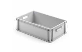 Plastboks UNISTA 600x400x175 mm m/hull - grå