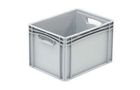 Plastboks Basicline 400x300x270 mm - Grå