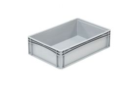 Plastboks Basicline 600x400x170 mm - Grå
