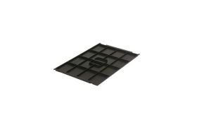 Lokk til KLT ESD - løs - 400x300 mm - sort